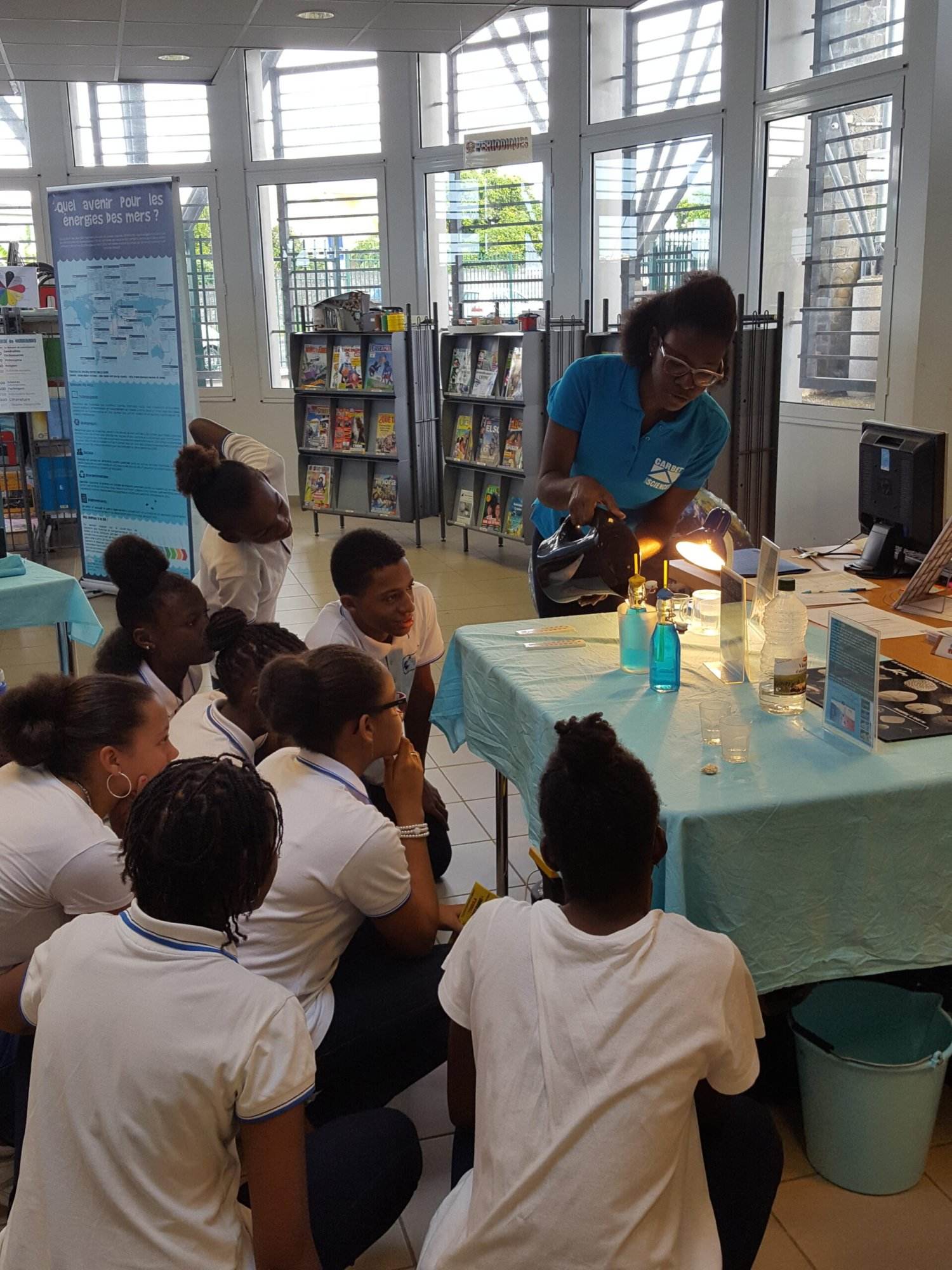 Animation changement climatique ©Carbet des Sciences